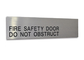 Clear Lines Oznakowanie ze stali nierdzewnej, Niestandardowe stalowe znaki metalowe Głębokość Odpowiednia dostawca
